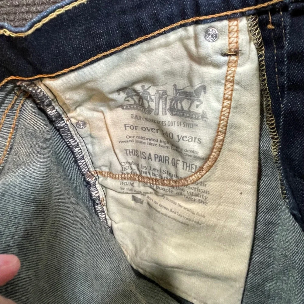 Levis 511 Slim‎ Fit Jeans Mens 30x30 Dark Wash Blue Denim Pants